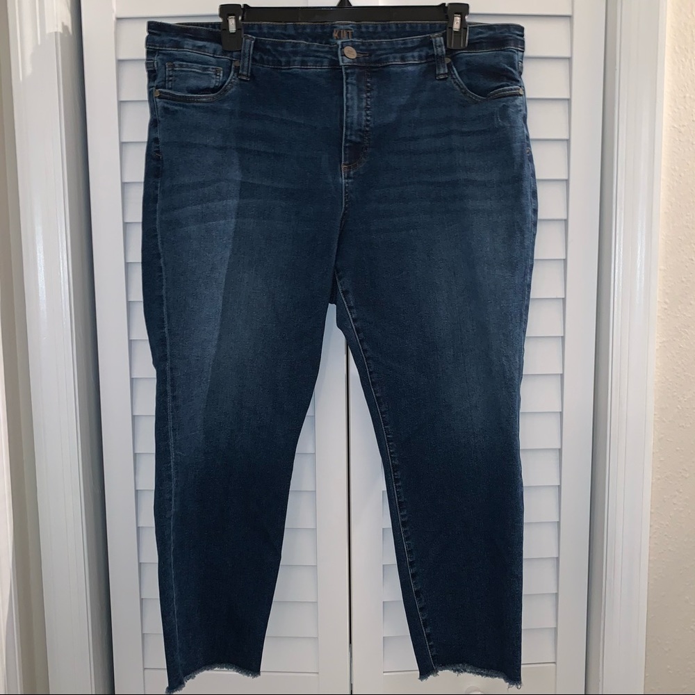 Kut From the Kloth Frayed Hem Jeans